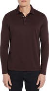Robert Barakett Luciano Long Sleeve Twill Polo