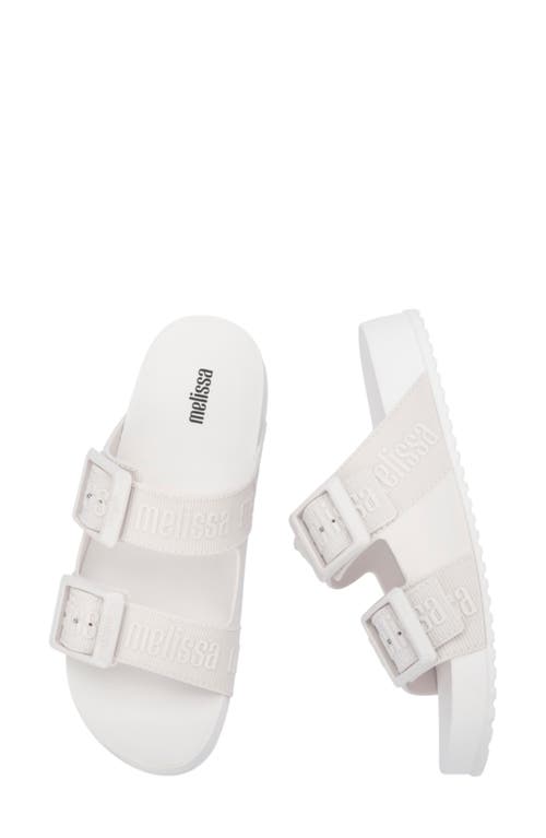 Melissa Cozy Slide Sandal In White