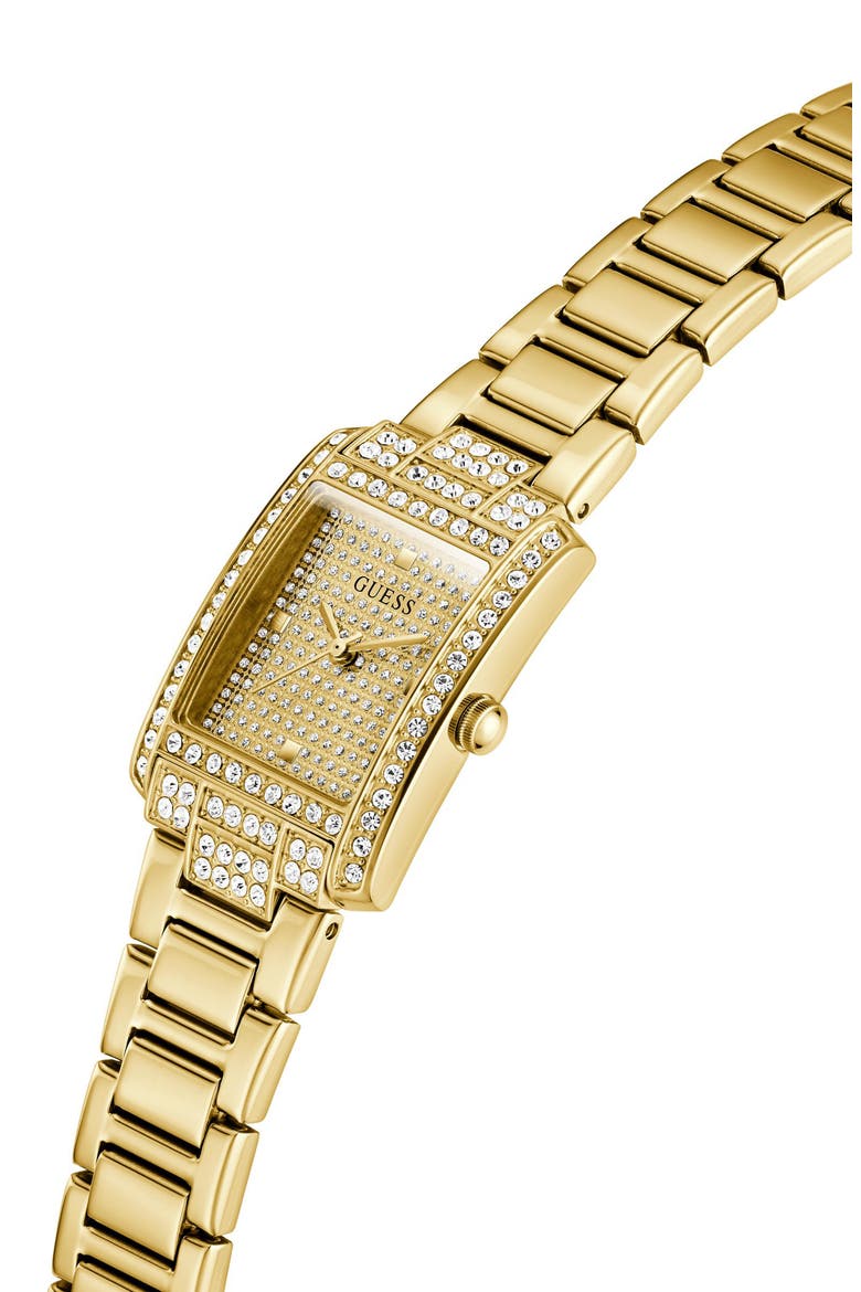 Bonnet Tank Bracelet Watch, 23mm, Alternate, color, CHAMPAGNE