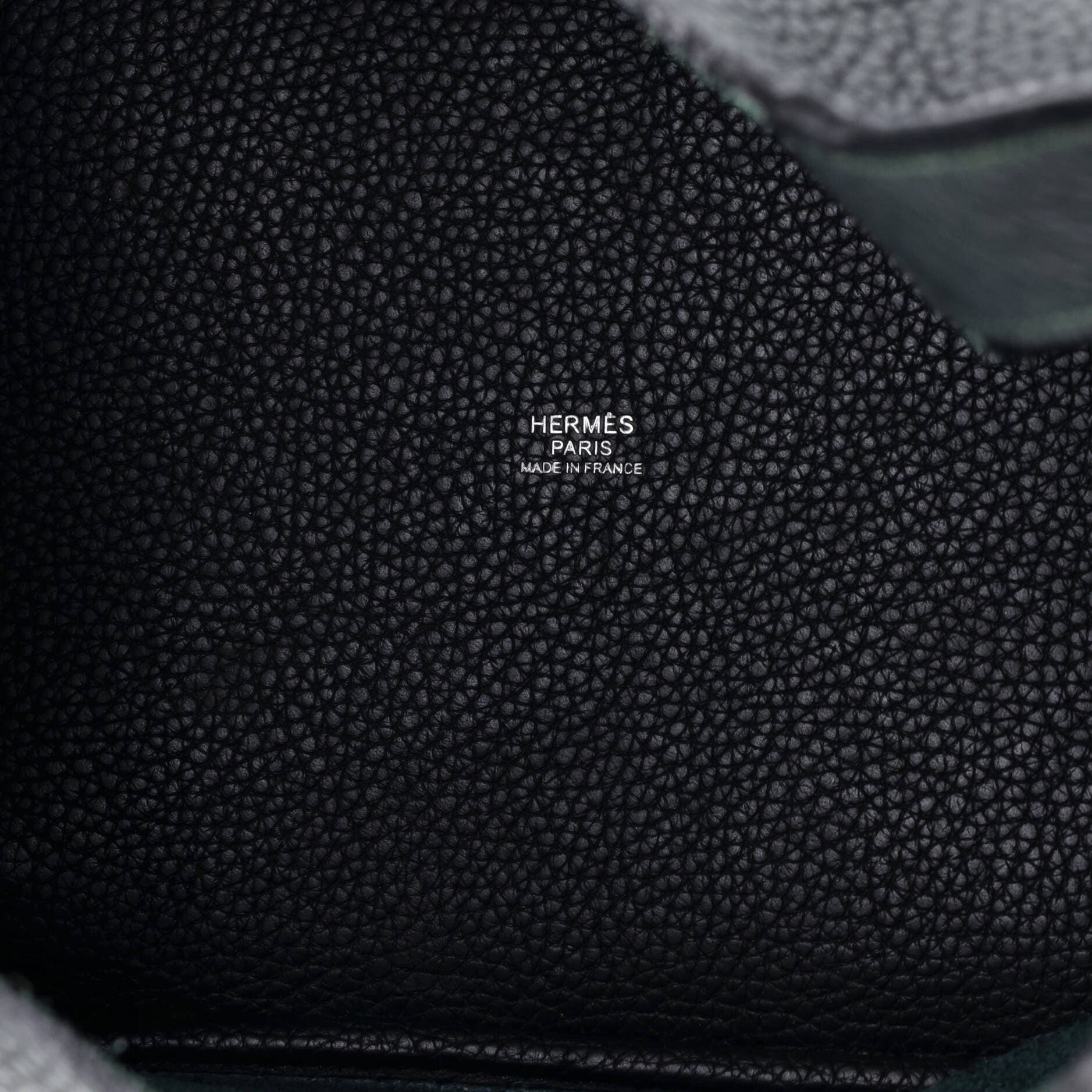 Pre-Owned Hermes Picotin Lock Bag Clemence MM, Alternate, color, Vert Fonce