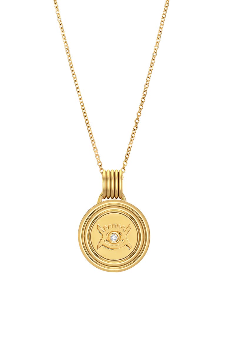 ALMASIKA Vidi Medium Diamond Eye Pendant Necklace, Main, color,