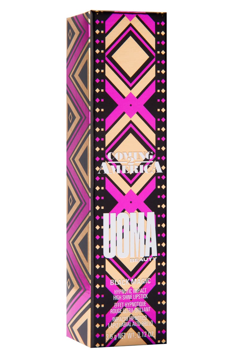 UOMA Beauty Black Magic 'Coming 2 America' Hypnotic Impact High Shine Lipstick, Alternate, color, 