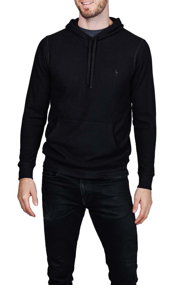 TailorByrd Cozy Knit Hoodie, Main, color, Black Heather