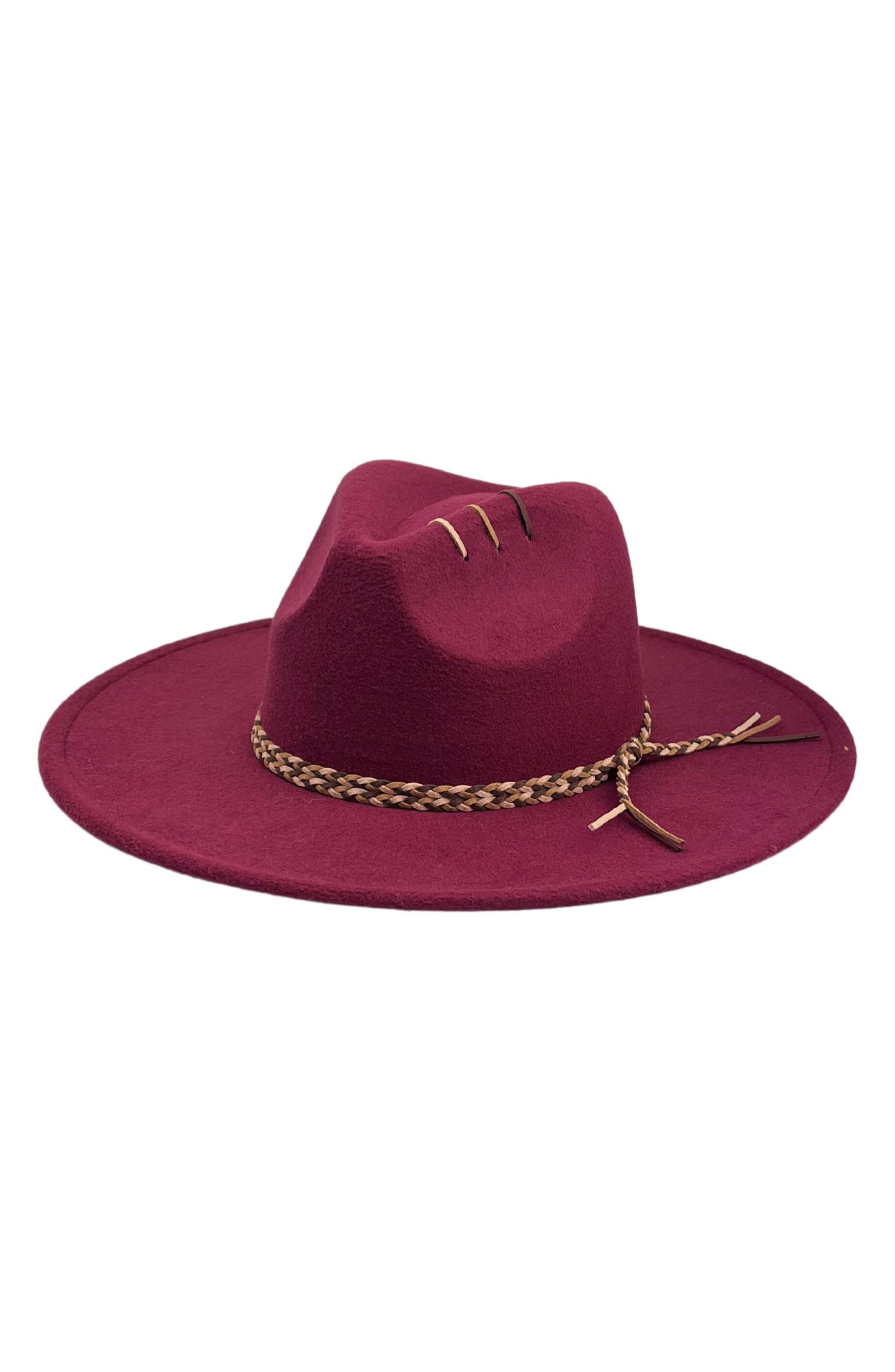 MARCUS ADLER Wide Brim Felt Panama Hat