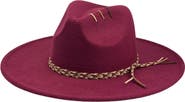 MARCUS ADLER Wide Brim Felt Panama Hat