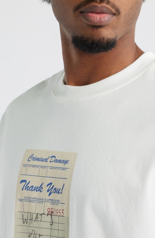 Criminal Damage What's The Damage Graphic T-shirt