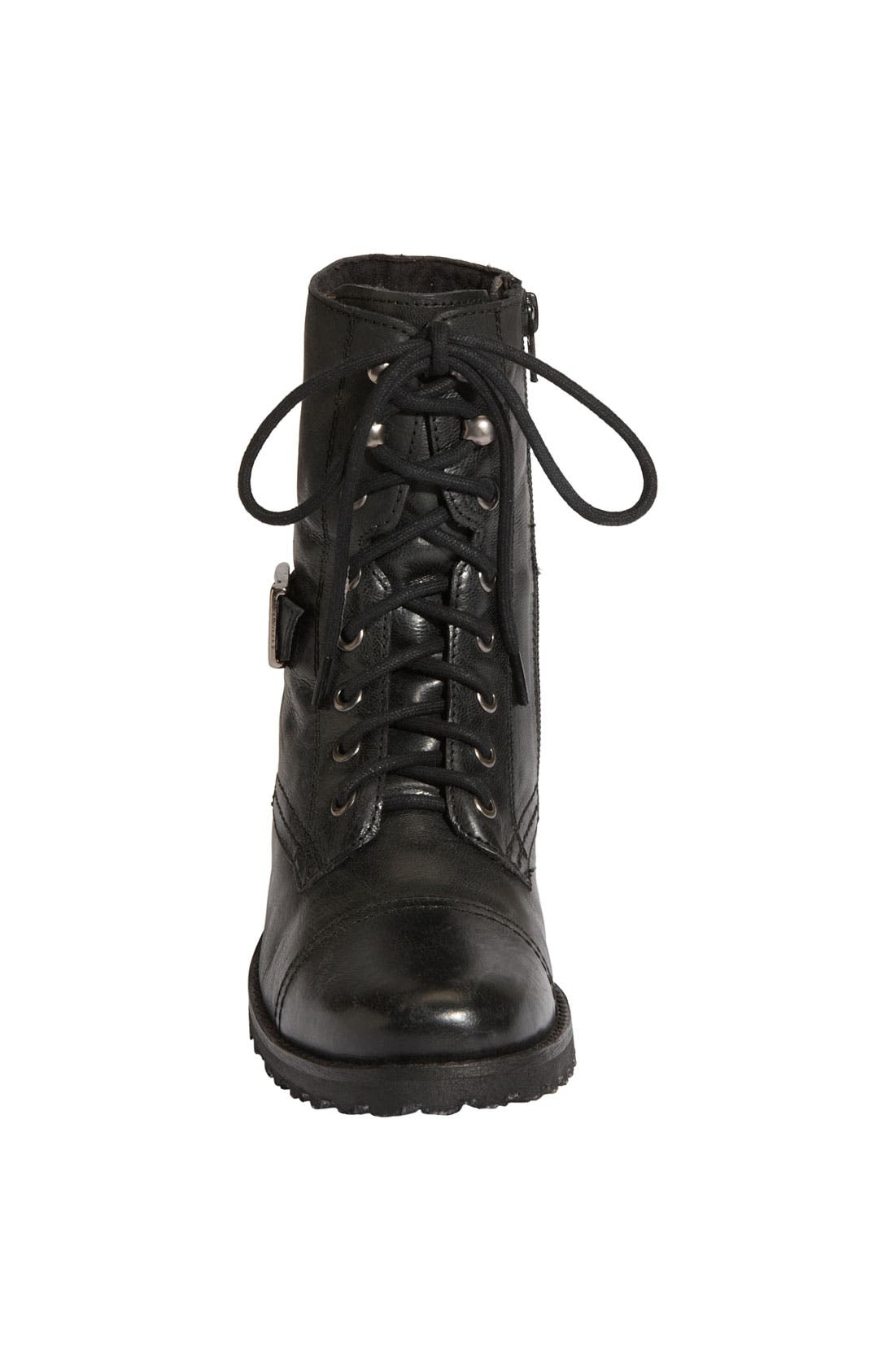 'Hiker' Boot, Alternate, color, BLACK