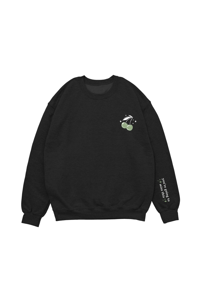 Everyday Mom Crewneck, Main, color, Black