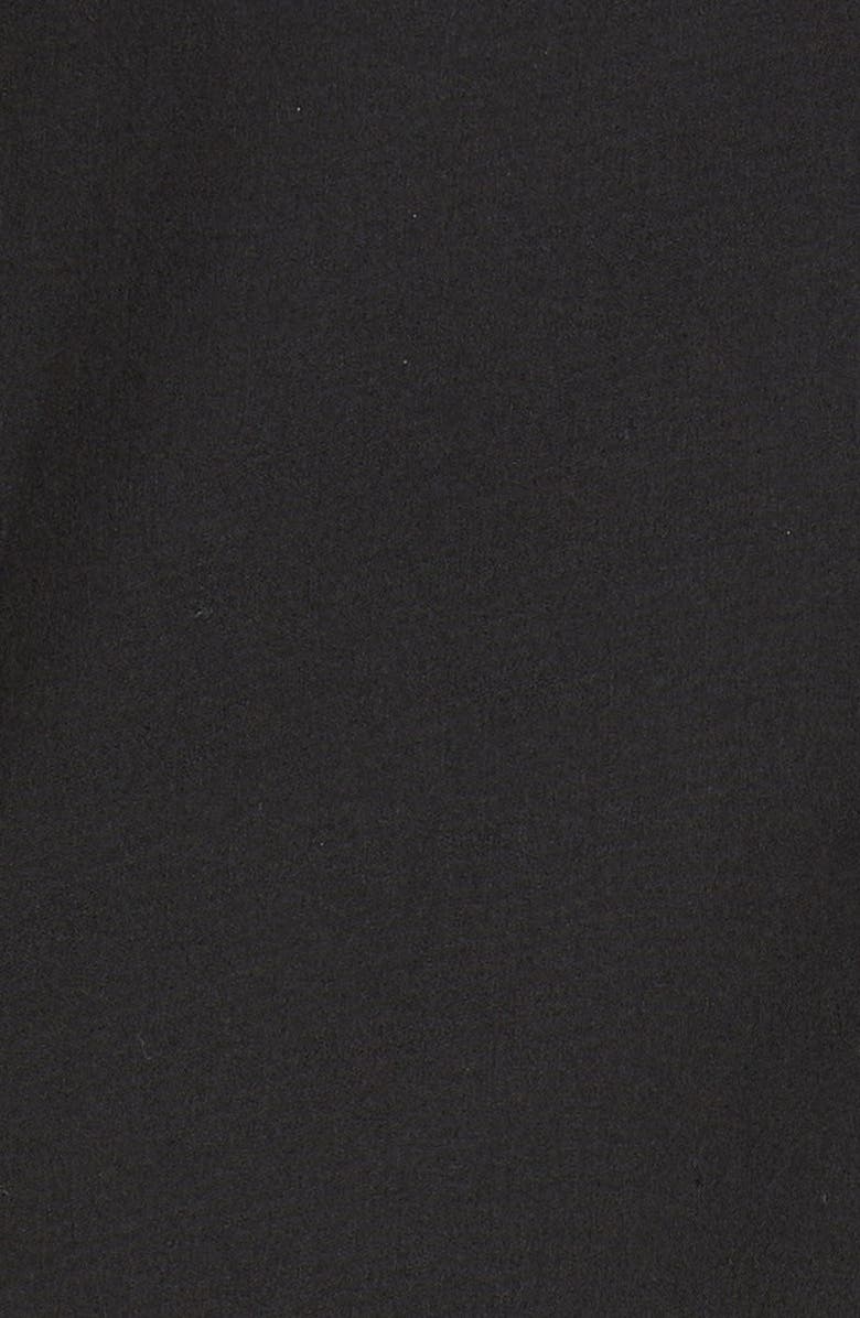 Misook Floral Embroidered Midi Dress, Alternate, color, 