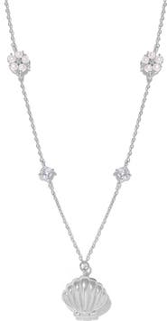 Girls Crew Shell Pendant Necklace