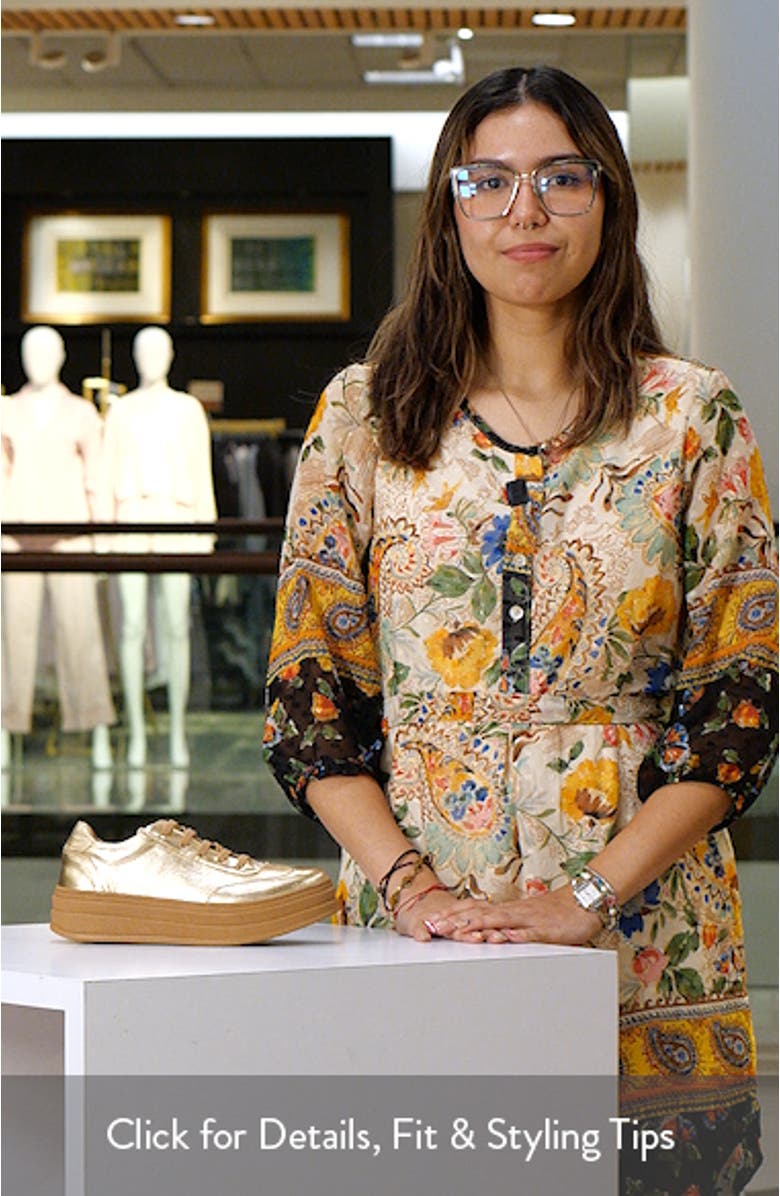 Varen Platform Sneaker, sales video thumbnail