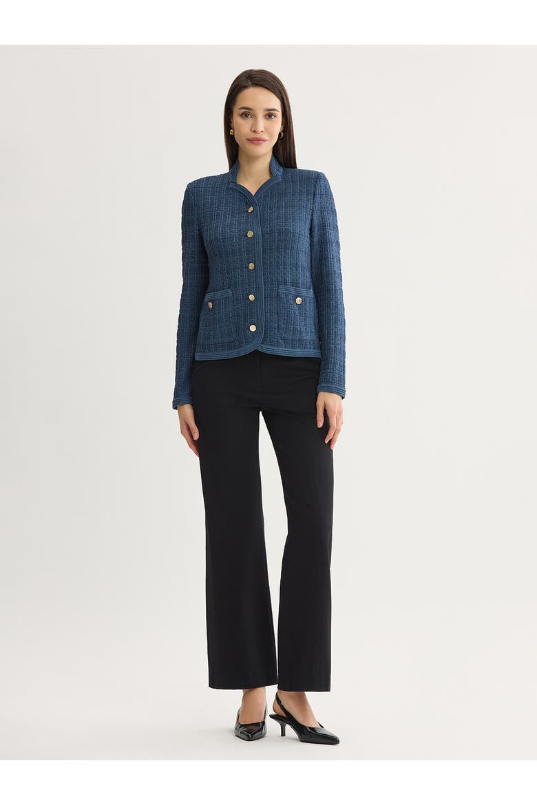 Tonal Tweed Knit Jacket, Alternate, color, Stardust