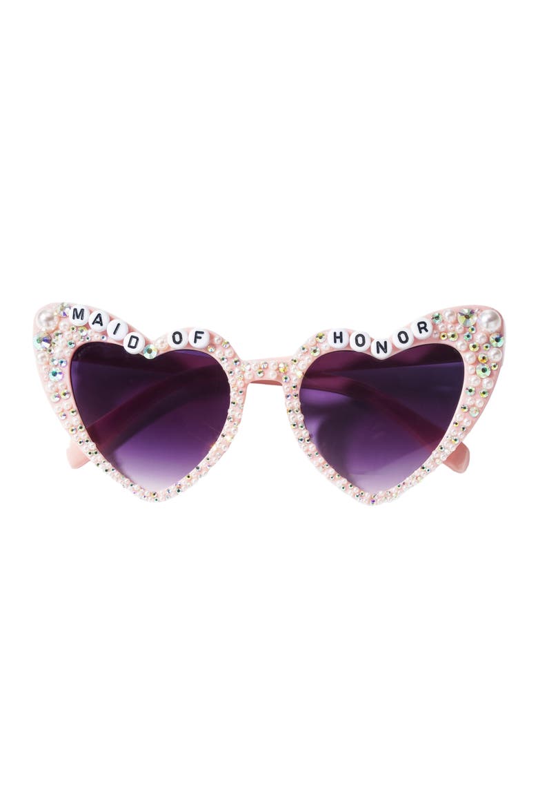 Maid of Honor Sunnies, Main, color, White