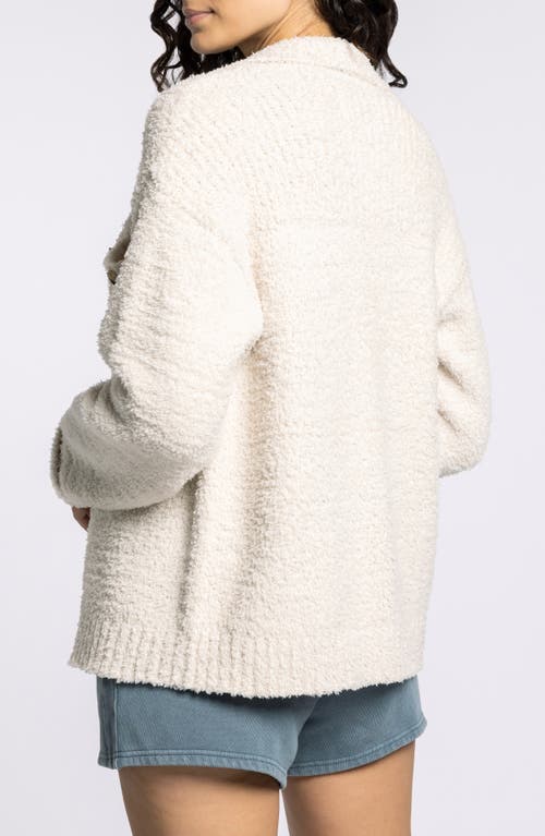 Thread & Supply Lois Sweater Jacket In Animal Print