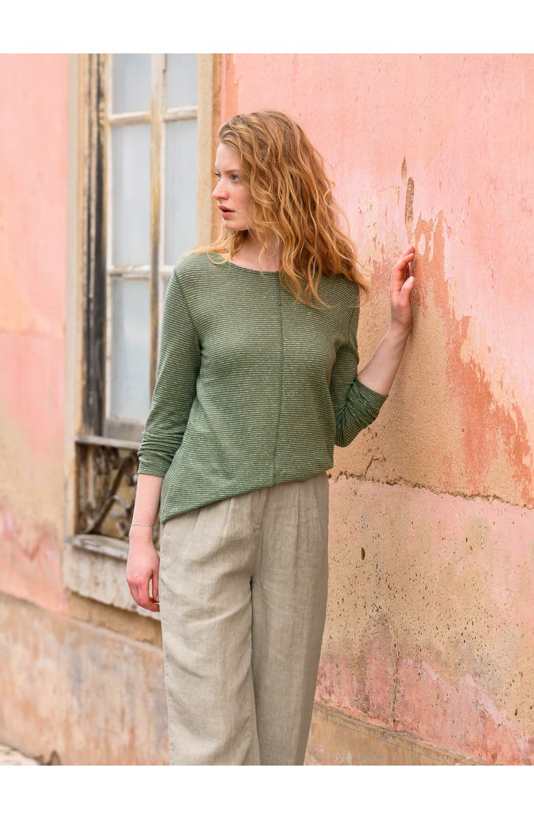 Celtic & Co. Cotton Long Sleeve T-Shirt, Alternate, color, 