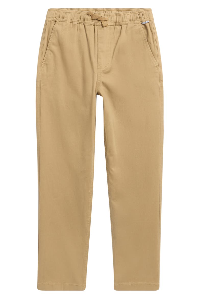 Kids' Beach Stretch Cotton Drawstring Waist Pant, Main, color, KELP