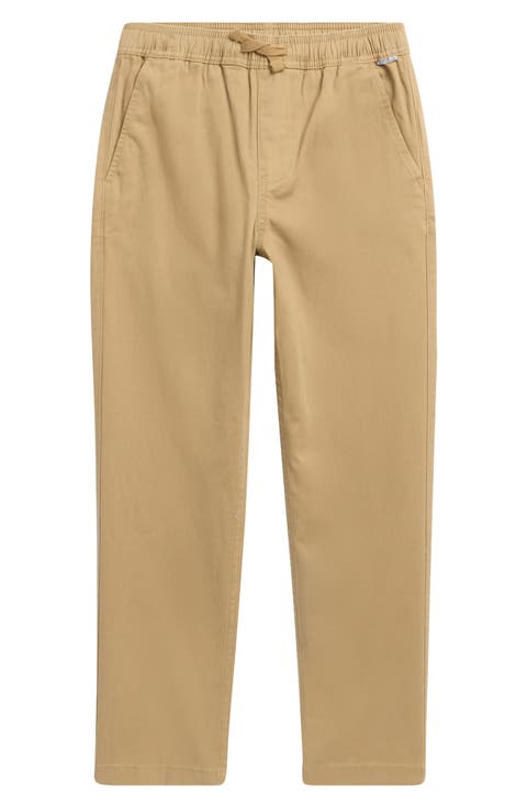 Kids' Beach Stretch Cotton Drawstring Waist Pant