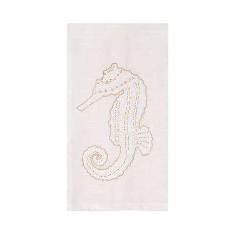 Gold Coast Seahorse 100% Cotton Handtowel