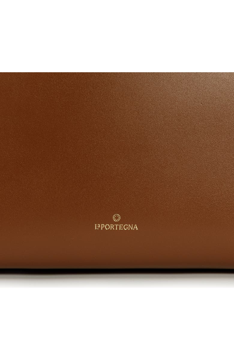 LA PORTEGNA Olivia Tote Vegetable Tanning, Alternate, color, Brown