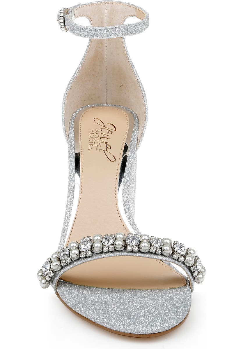 Jewel Badgley Mischka Daylann Ankle Strap Sandal, Alternate, color,