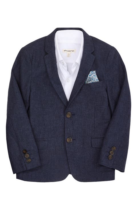 Kids' Cotton & Linen Sport Coat (Toddler & Little Kid)