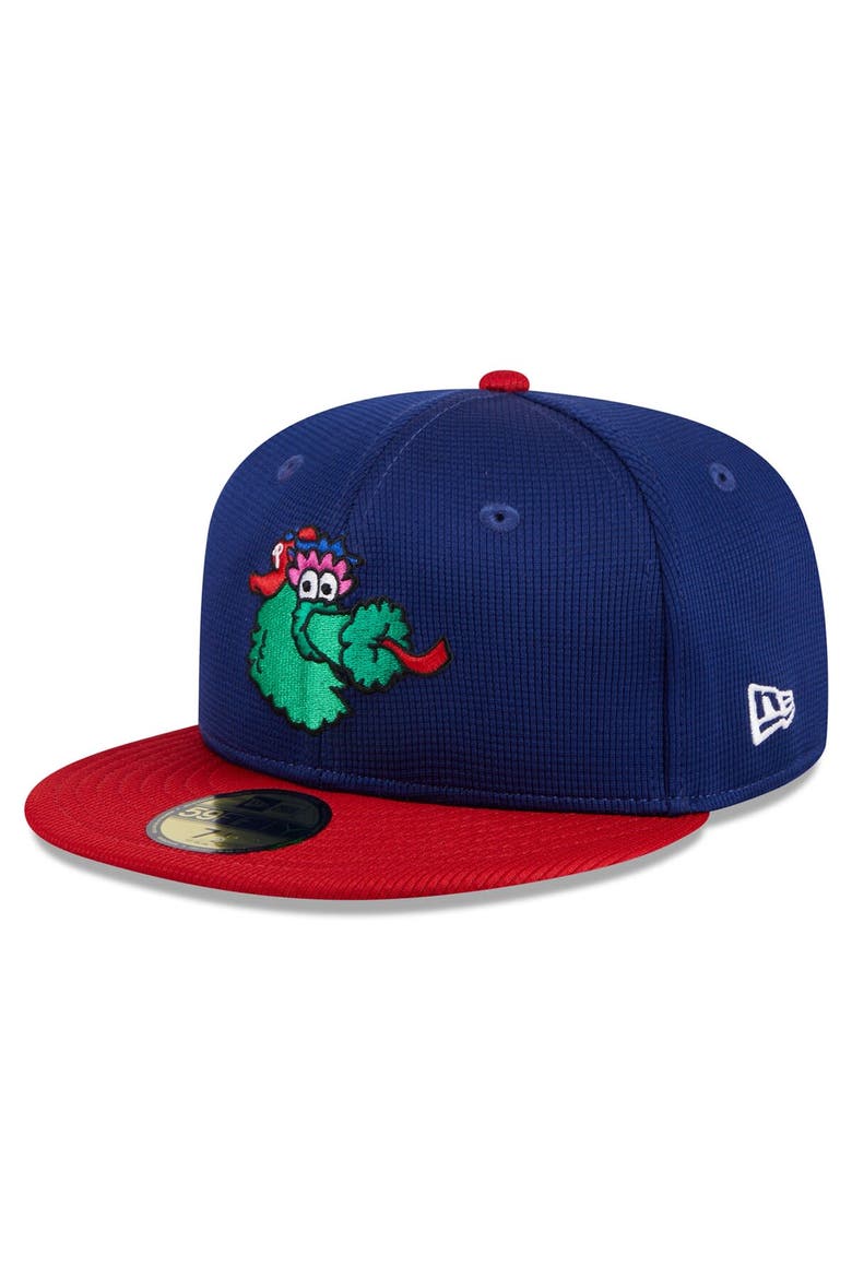 Men's New Era  Navy Philadelphia Phillies 2024 Batting Practice 59FIFTY Fitted Hat, Main, color, Navy