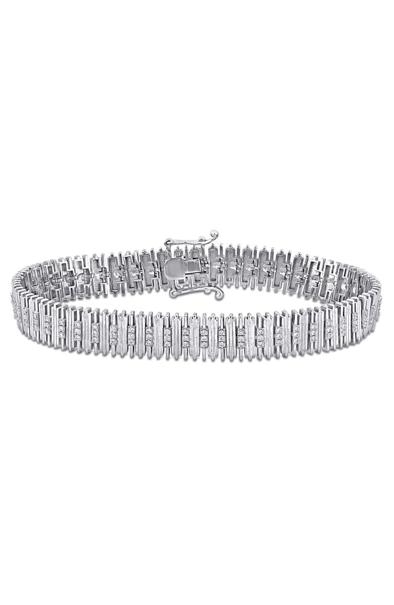 Julianna B. 4/5 CTW Diamond Tennis Bracelet 14k White Gold, Main, color, 14K White Gold