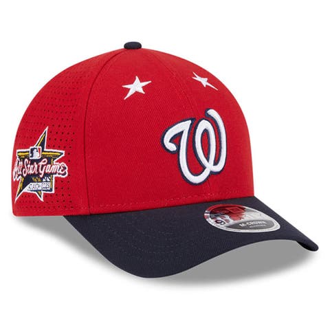 Men's New Era Red/Navy  Washington Nationals 2025 MLB All-Star Game 9FORTY M-Crown Adjustable Hat