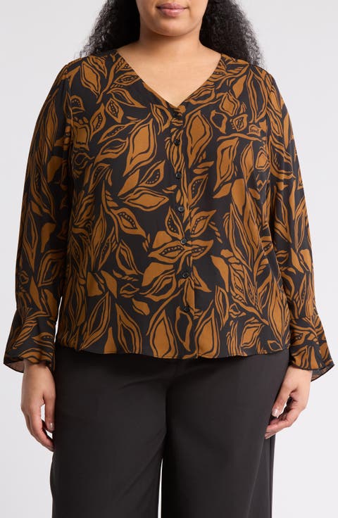 Button-Up Shirt (Plus)