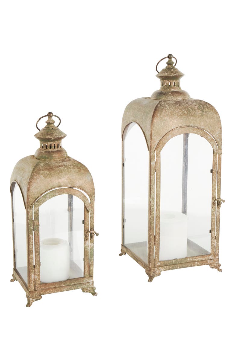 SONOMA SAGE HOME Set of 2 Lantern Candleholders, Alternate, color, 