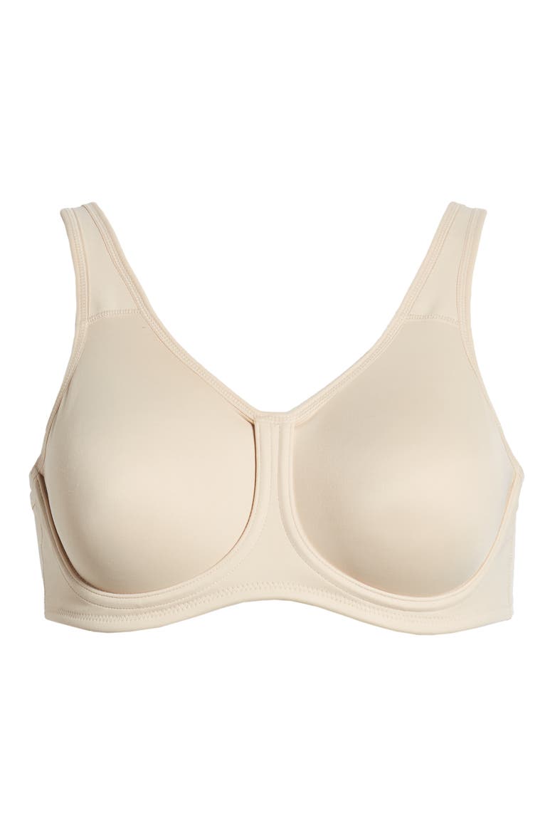 Simone Seamless Underwire Sports Bra, Alternate, color, BEIGE