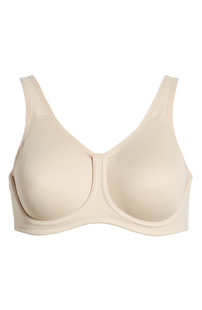 Wacoal Simone Seamless Underwire Sports Bra, Alternate, color, Beige