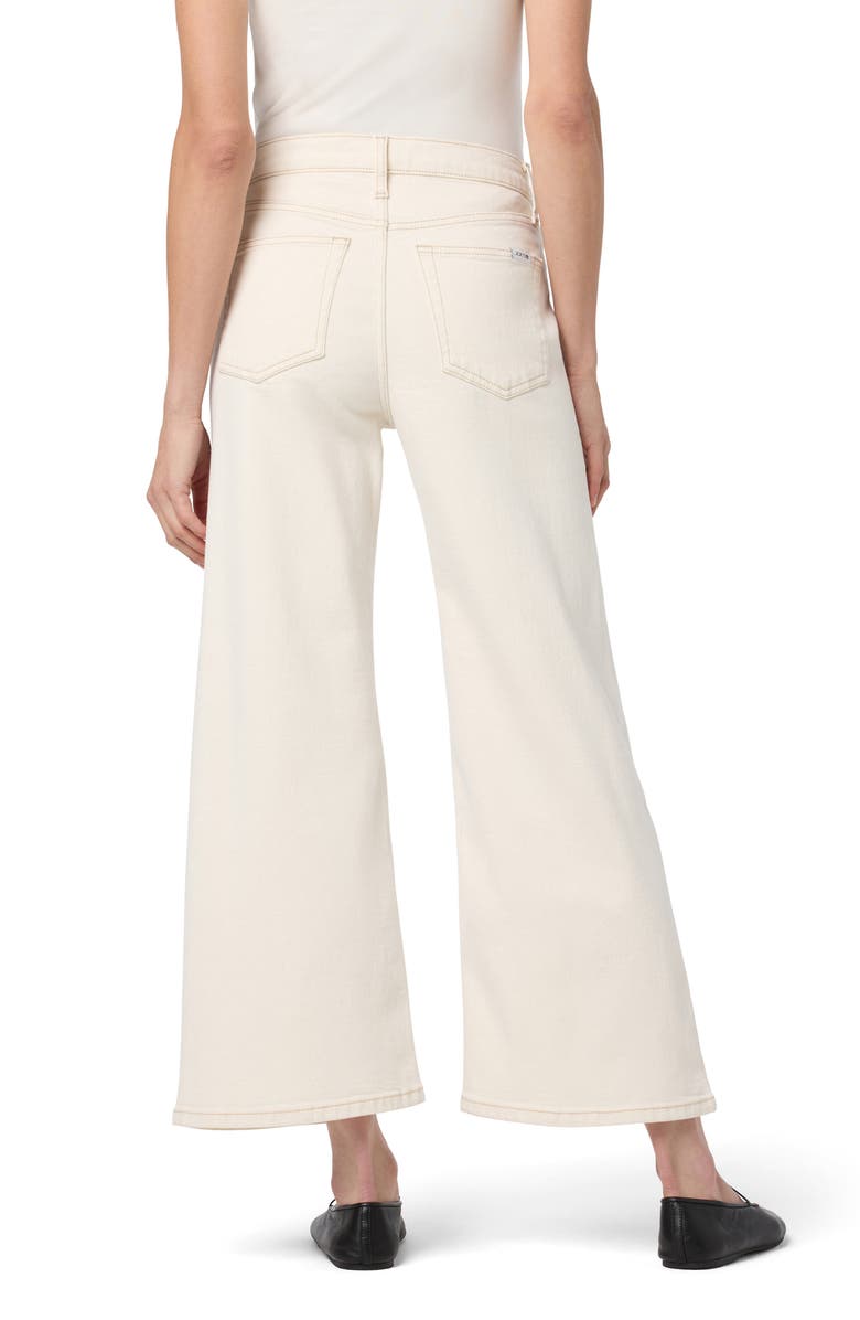 Joe's High Waist Ankle Wide Leg Jeans, Alternate, color, Ecru