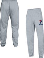 Champion Men's Champion Heather Gray Pennsylvania Quakers Powerblend Fleece Team Sweatpants