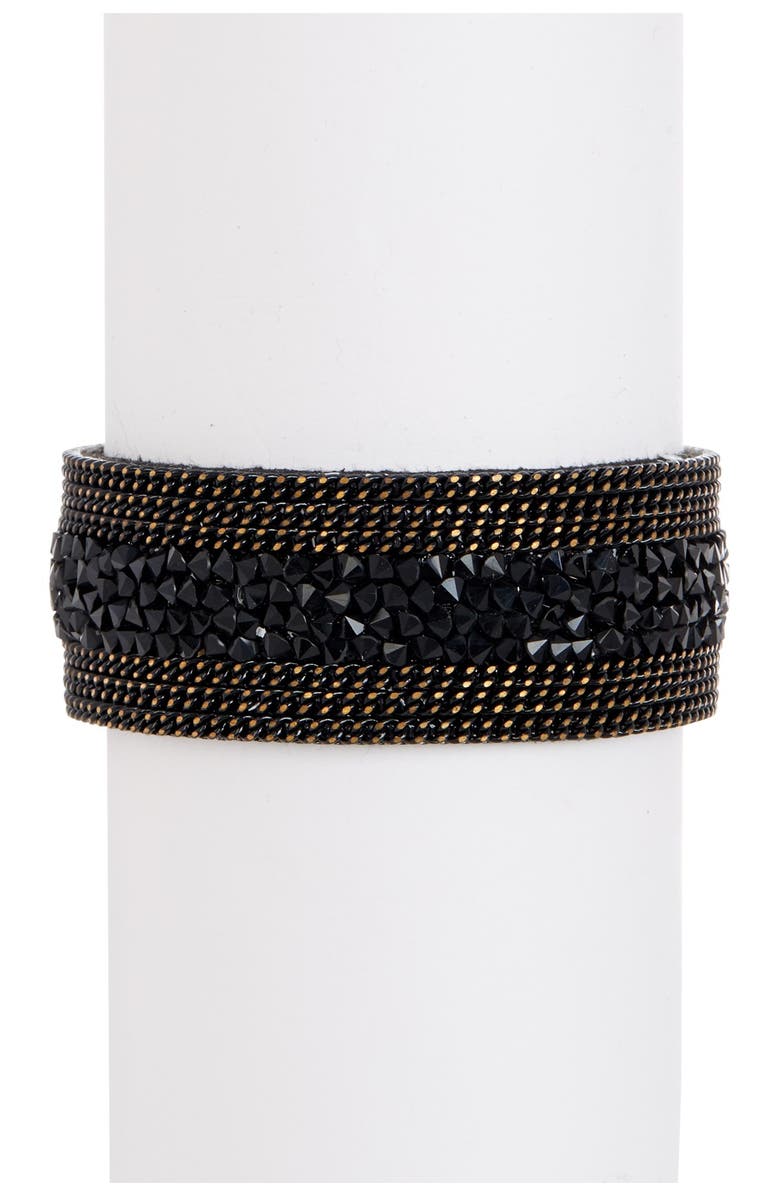 OLIVIA WELLES Meredith Mixed Crystal & Stone Chain Bracelet, Main, color, Gold-Ivory