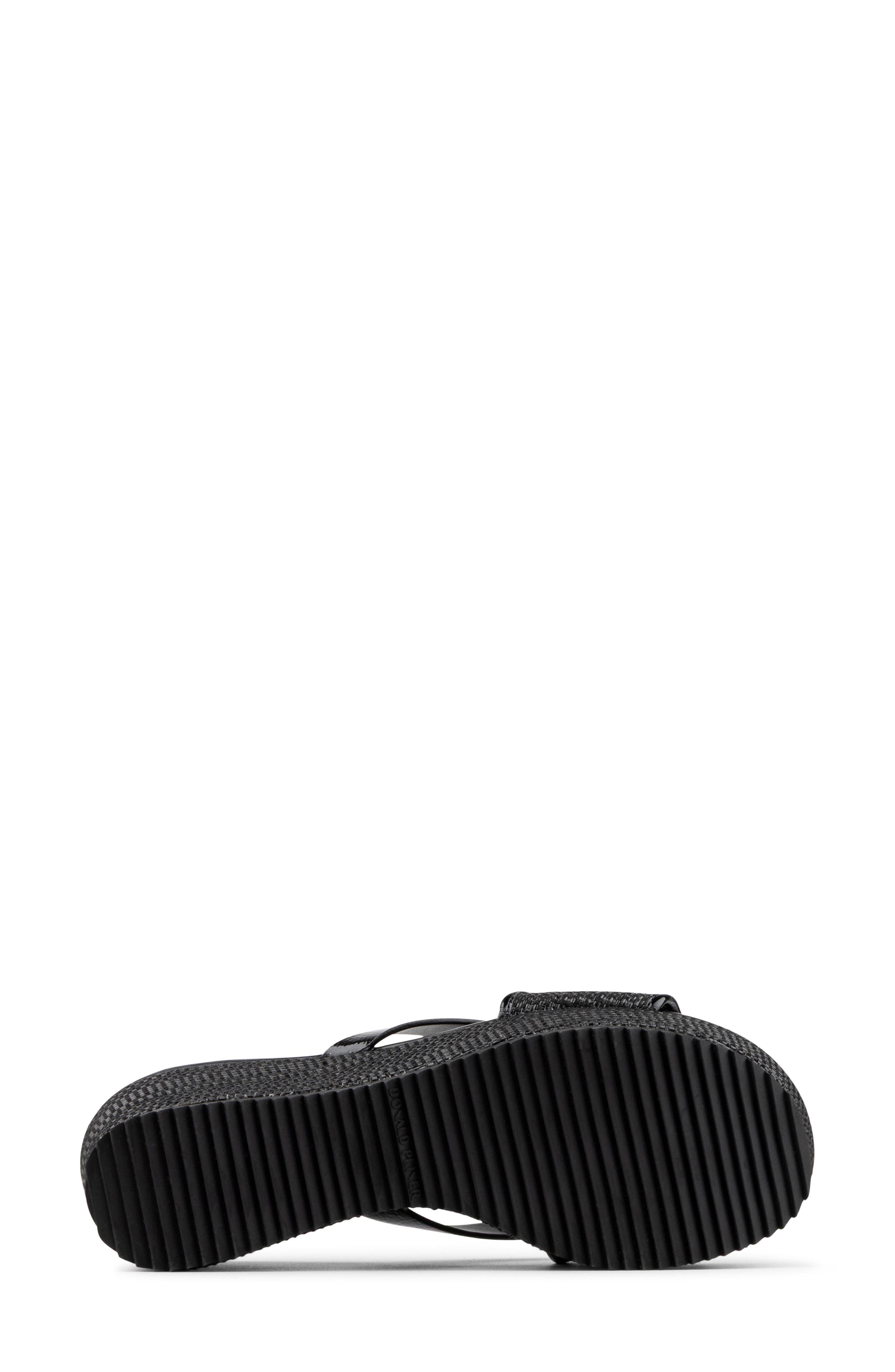 Donald Pliner Sotira Platform Wedge Sandal, Alternate, color, Black