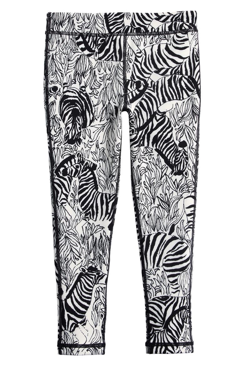 Kids' Mini UPF 50+ Performance Leggings, Main, color, COCONUT Z