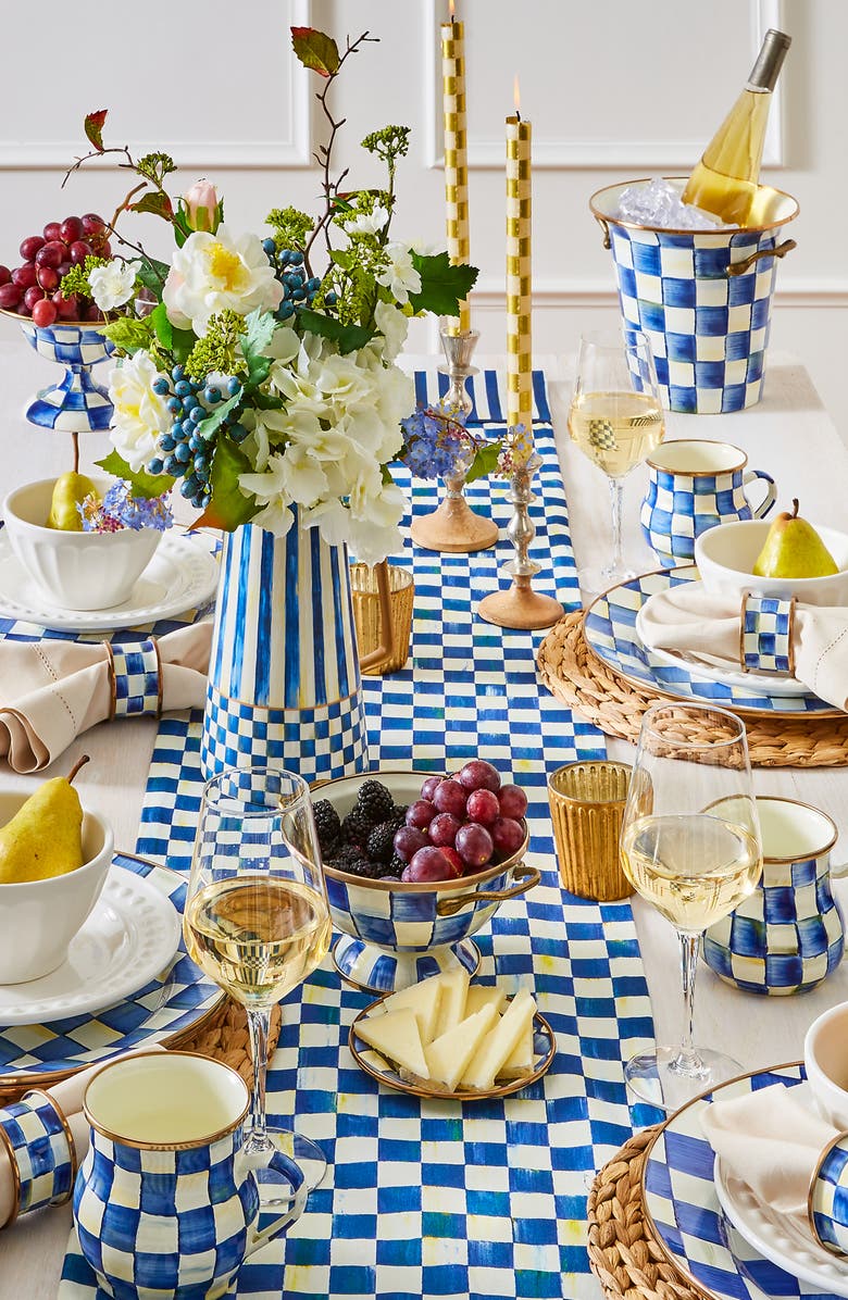 MACKENZIE CHILDS Royal Check Wine Cooler, Alternate, color, 