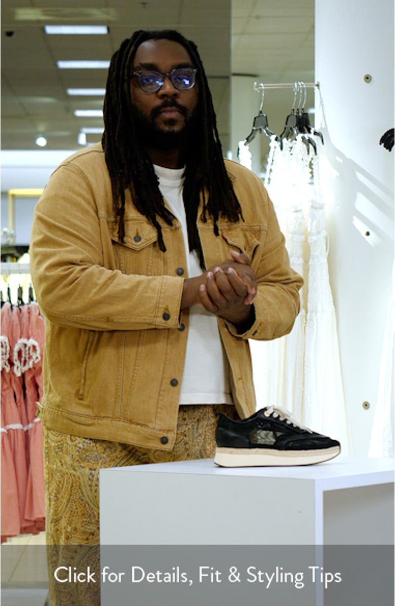 Iris Platform Sneaker, sales video thumbnail