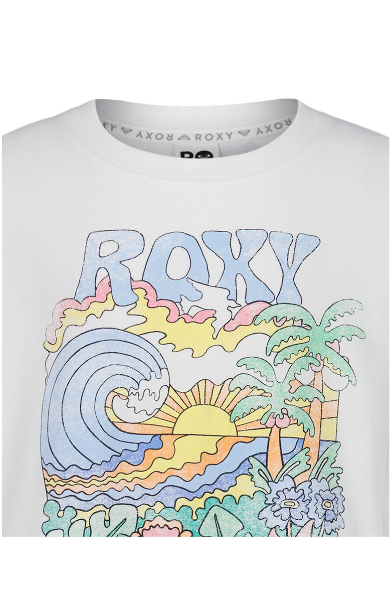 Roxy Kids' Nature Oversize Sweatshirt, Alternate, color, Coconut Milk