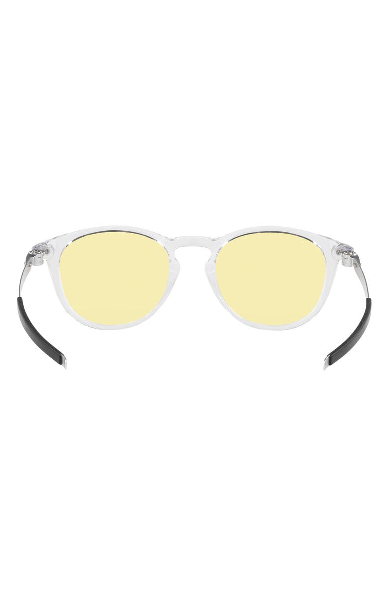 Oakley Pitchman 50mm Prizm<sup>™</sup> Round Sunglasses, Alternate, color, Clear