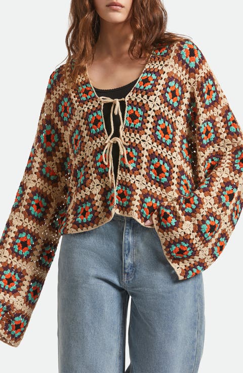 Patchwork Crochet Cardigan