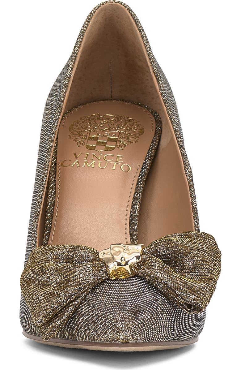 Vince Camuto Haylez Pointed Toe Pump, Alternate, color, Lightt Bronze