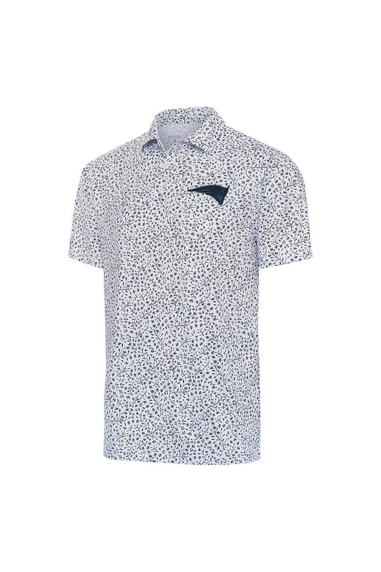 Men's Antigua White New England Patriots Motion Polo, Main, color, White