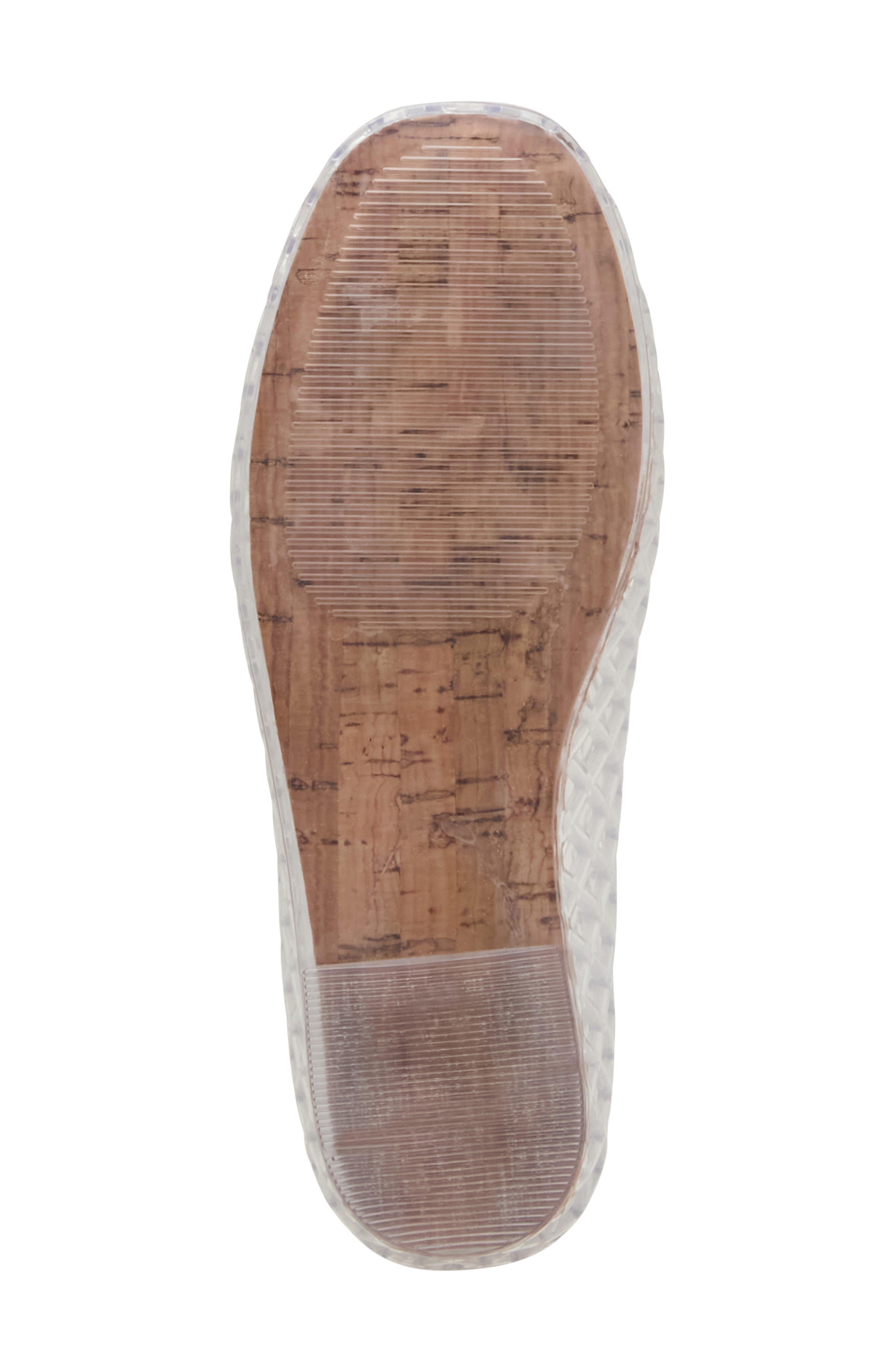 Steve Madden Kids' Grove Jelly Flat, Alternate, color, Clear