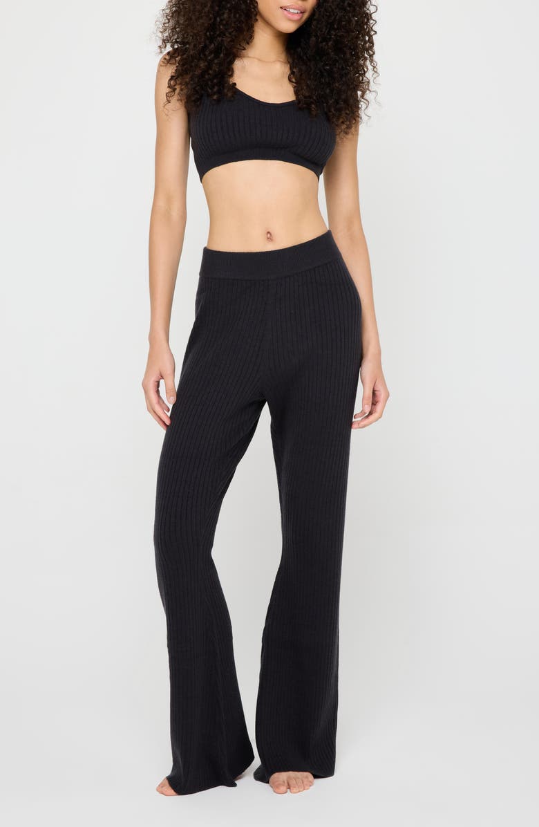 Spiritual Gangster Victoria Rib Pants, Alternate, color,