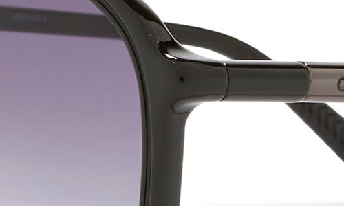 Quay Studio Sesh 60mm Gradient Aviator Sunglasses