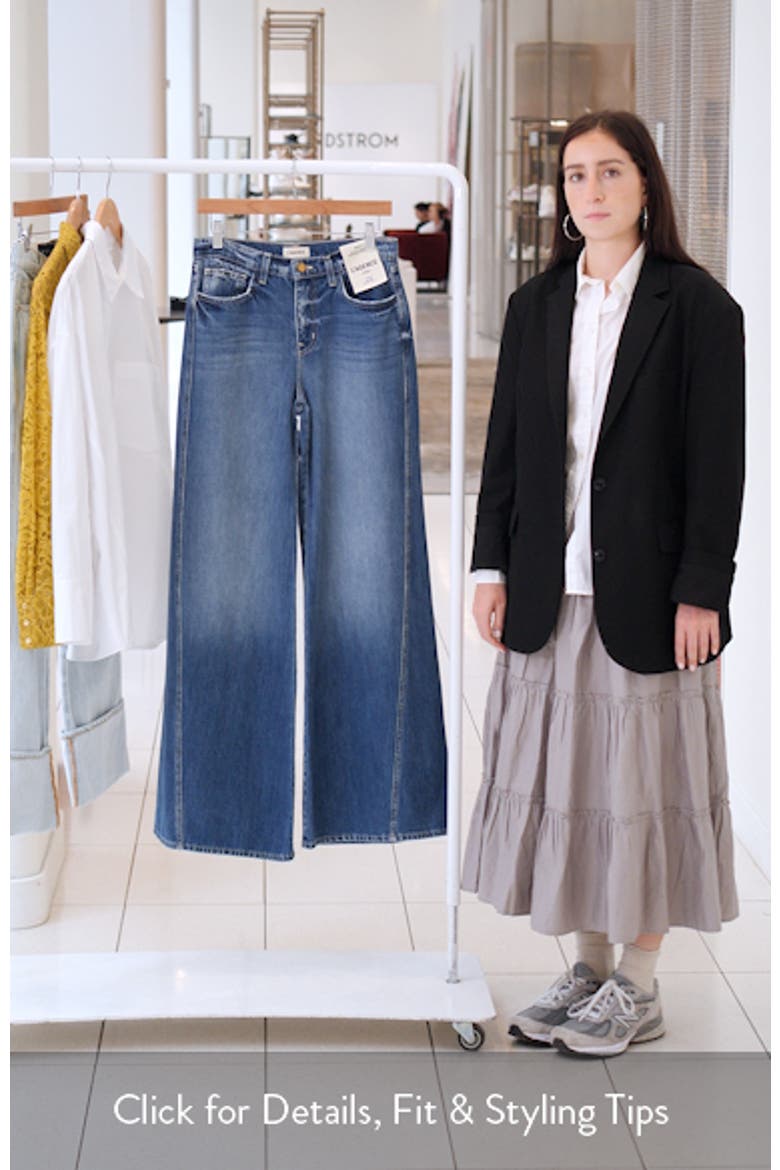 Beau High Waist Wide Leg Jeans video