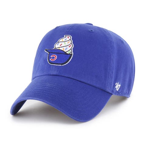 Men's '47  Royal Chicago Cubs Ice Cream Helmet Clean Up Adjustable Hat