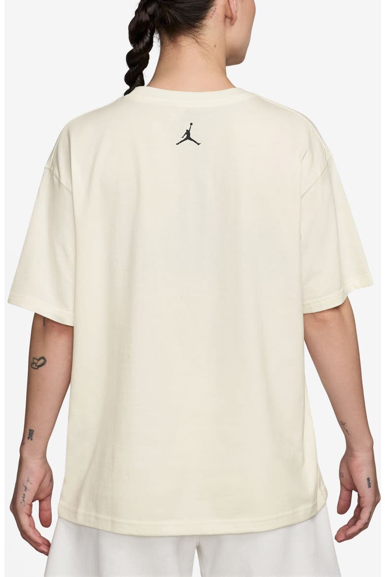 Logo Cotton Graphic T-Shirt, Alternate, color, SAIL/ WHITE